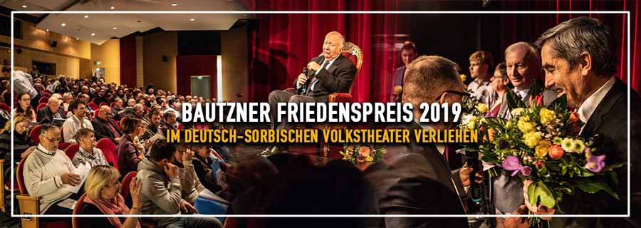 Bautzner Friedenspreis 2019 im Theater verliehen!